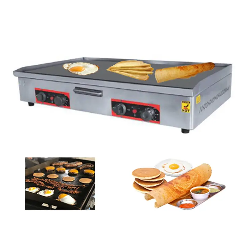  Akasa GP 2815 Electric Griddle Plate, 28 x 15 inch Plate, 3600W, SS Body